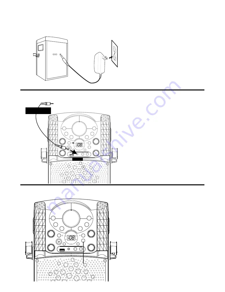 The Singing Machine SML625BTBK Instruction Manual Download Page 7