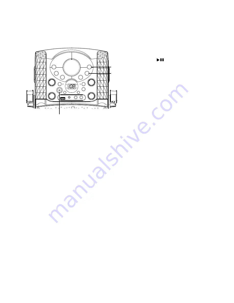 The Singing Machine SML625BTBK Instruction Manual Download Page 11