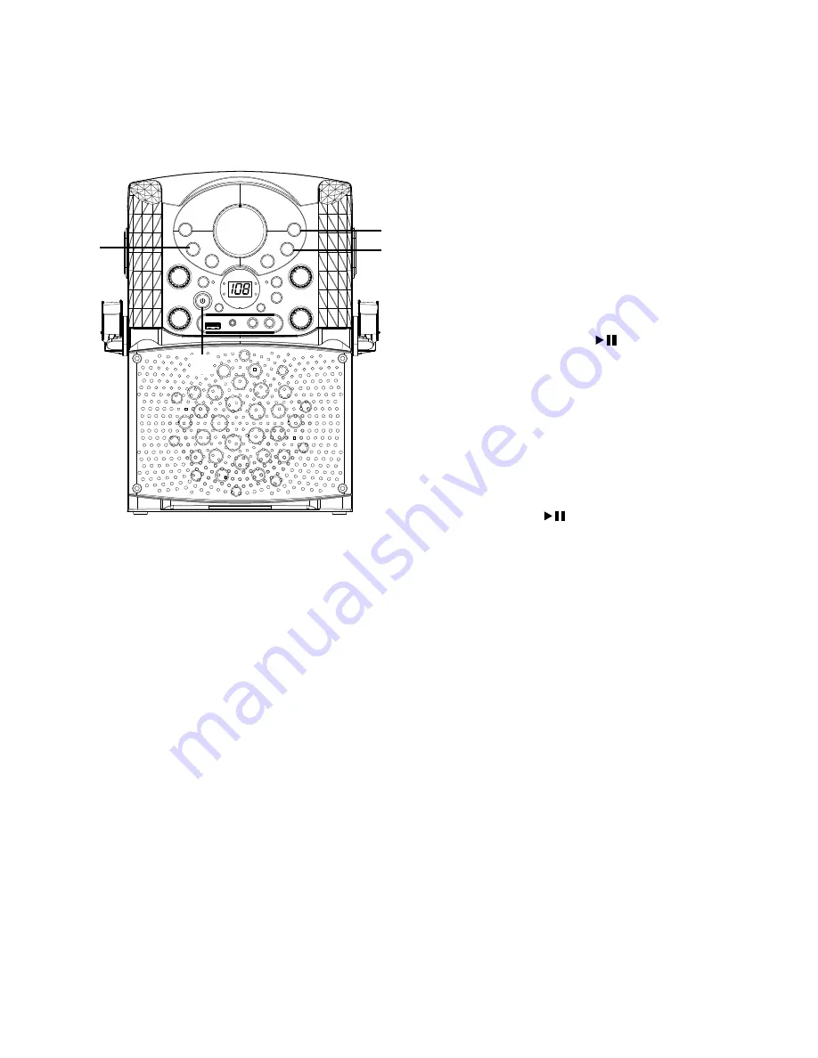 The Singing Machine SML625BTBK Instruction Manual Download Page 15