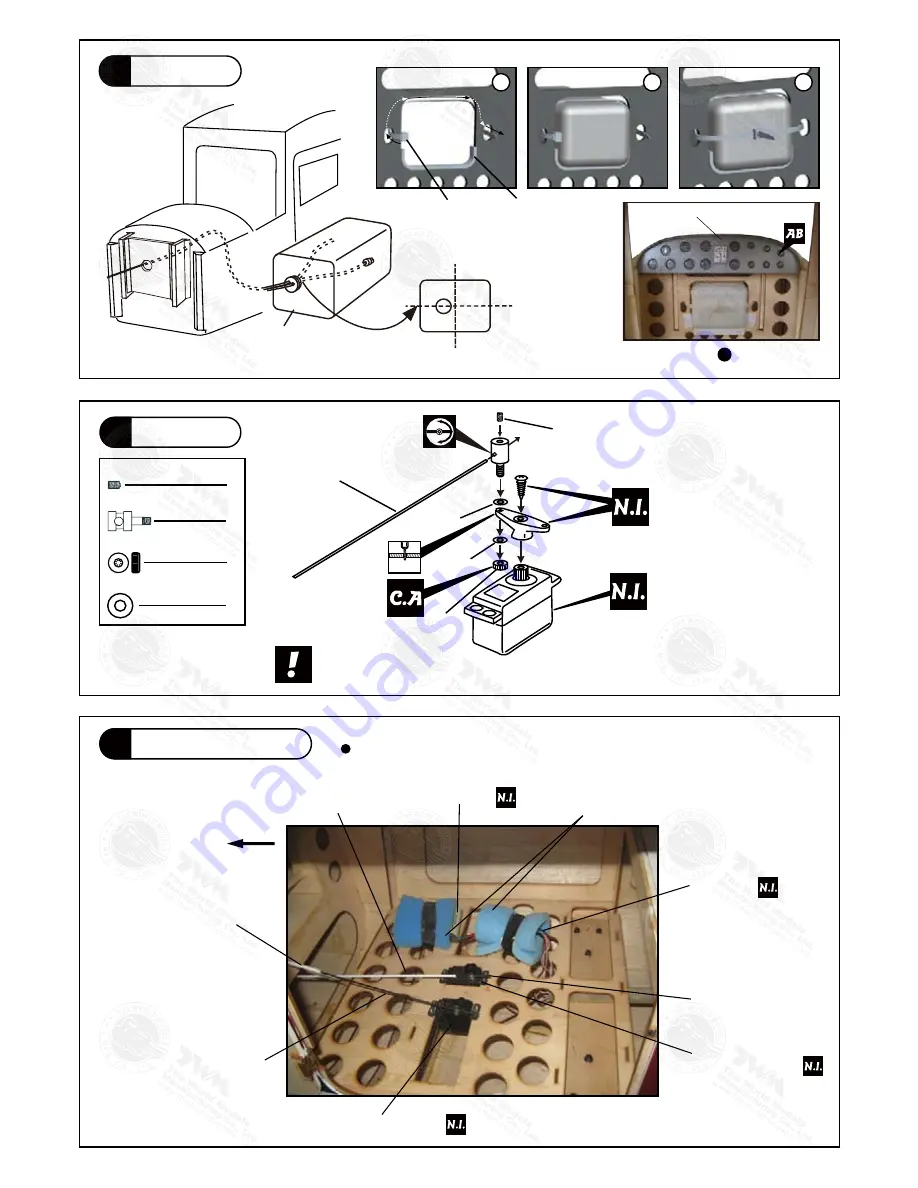 The World Models Manufacturing 100 CC SKY LINK Manual Download Page 9