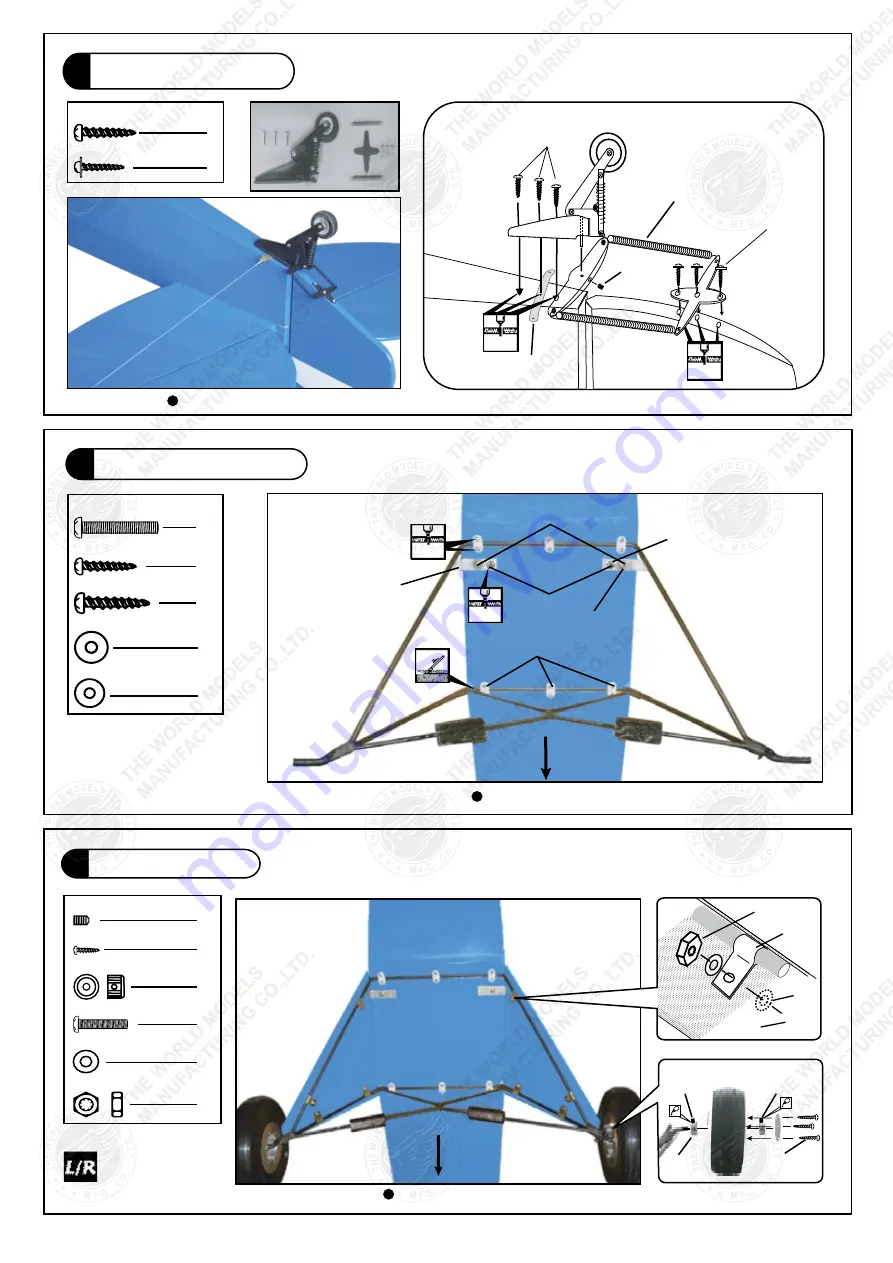 The World Models Manufacturing A186C Instruction Manual Download Page 6