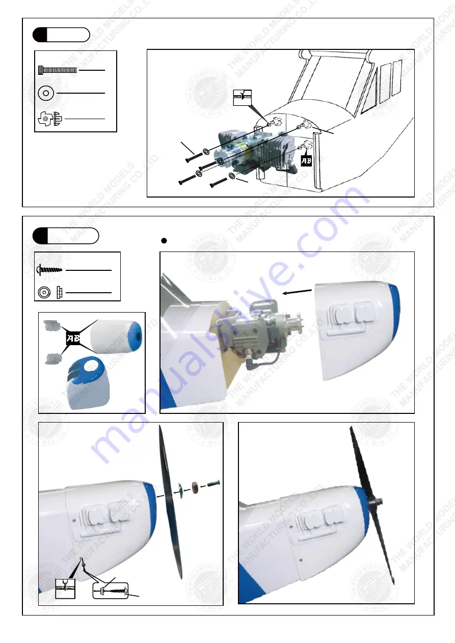 The World Models Manufacturing A186C Instruction Manual Download Page 7