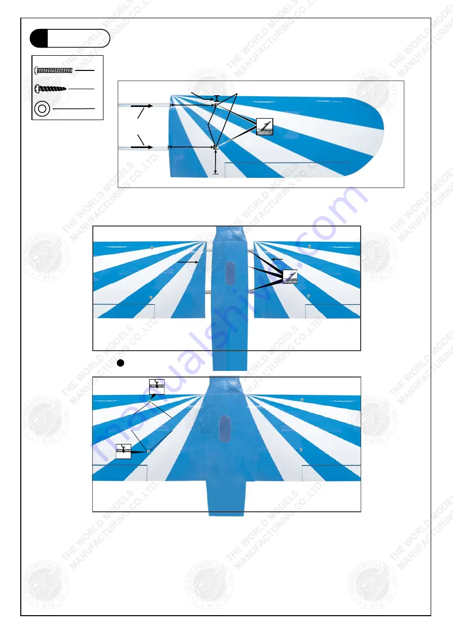 The World Models Manufacturing A186C Instruction Manual Download Page 11