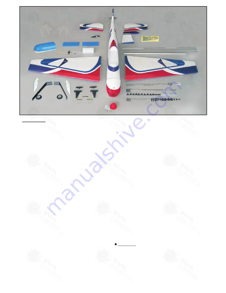 The World Models Manufacturing ALMOST-READY-TO-FLY (ARF) SERIESGroovy 90 3A Instruction Manual Download Page 3