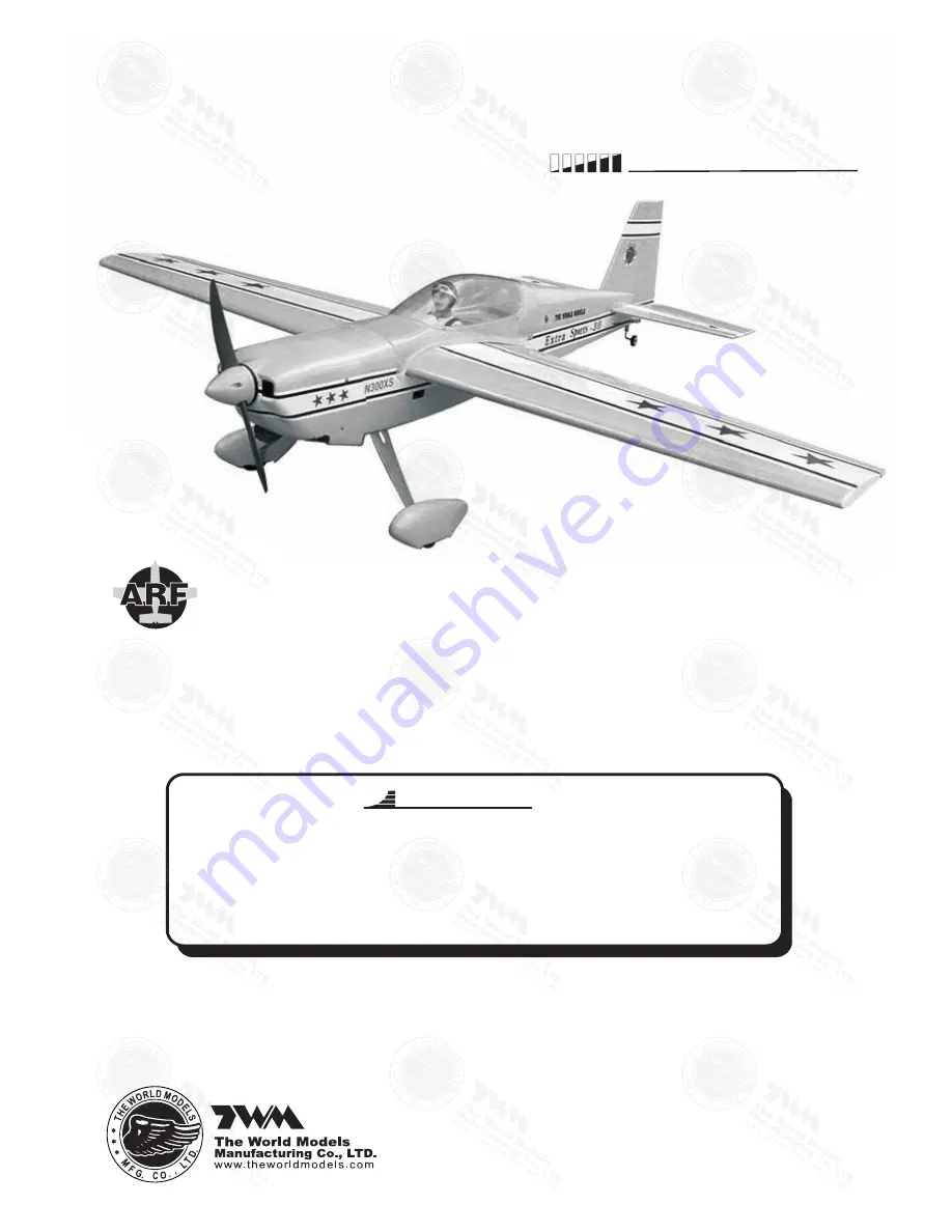 The World Models Manufacturing Extra Sports 30S Instruction Manual Download Page 1