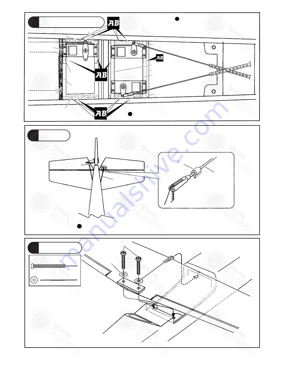 The World Models Manufacturing Extra Sports 30S Instruction Manual Download Page 9