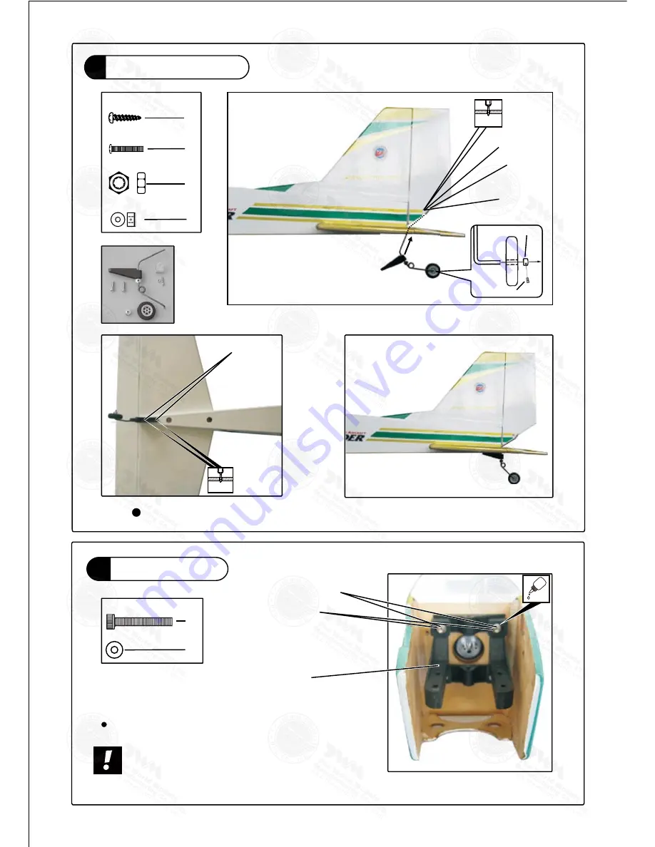 The World Models Manufacturing Sky Raider Mach-II Instruction Manual Download Page 7