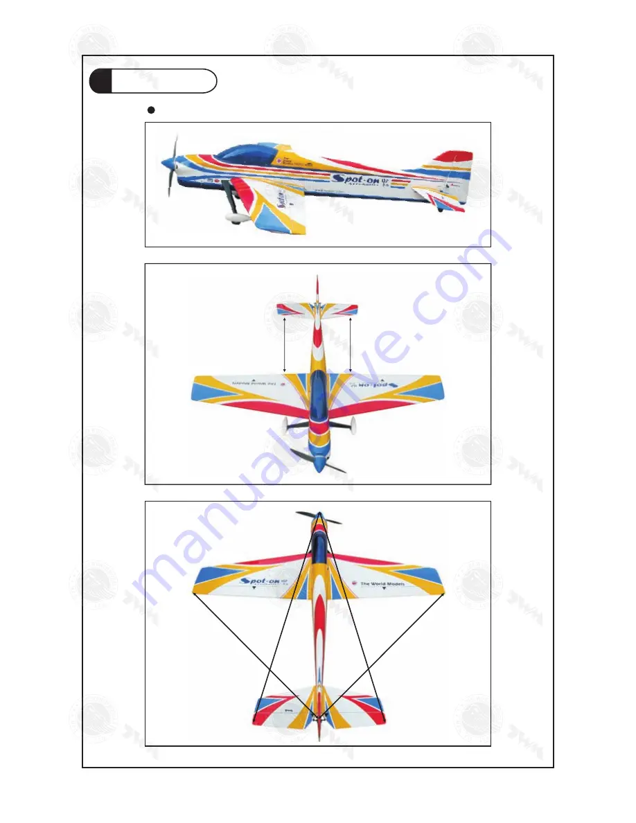 The World Models Manufacturing SPOT-ON 120 AEROBATICS Instruction Manual Download Page 11