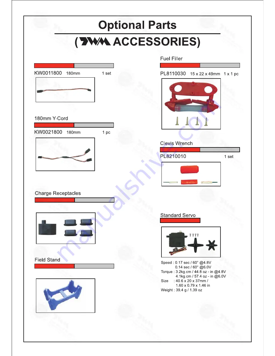 The World Models Manufacturing Super Frontier Senior Instruction Manual Download Page 15