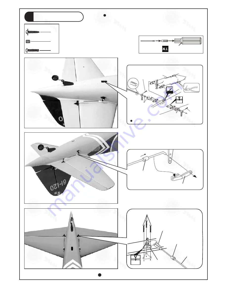 The World Models Manufacturing ZERO G.S-160 Instruction Manual Download Page 8