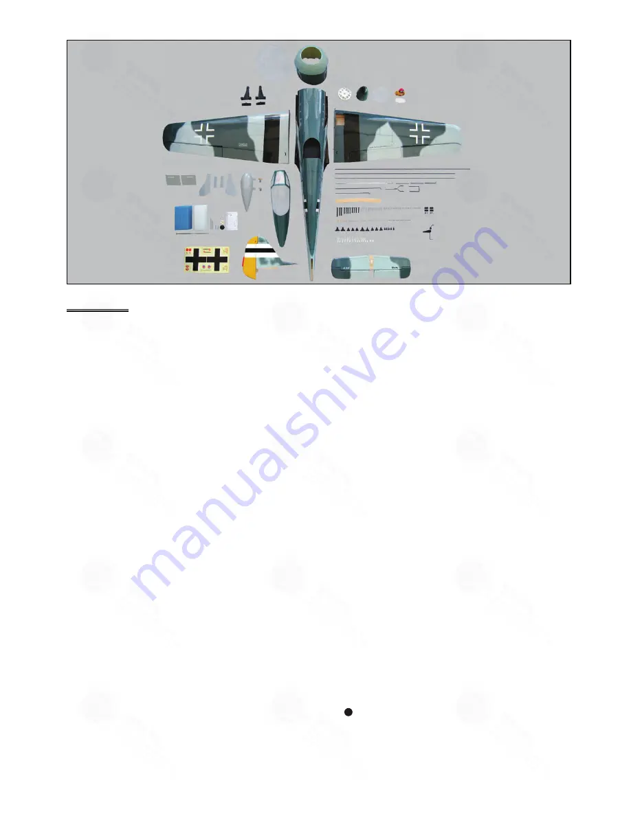 THE WORLD MODELS Focke-Wulf 190A Instruction Manual Download Page 3