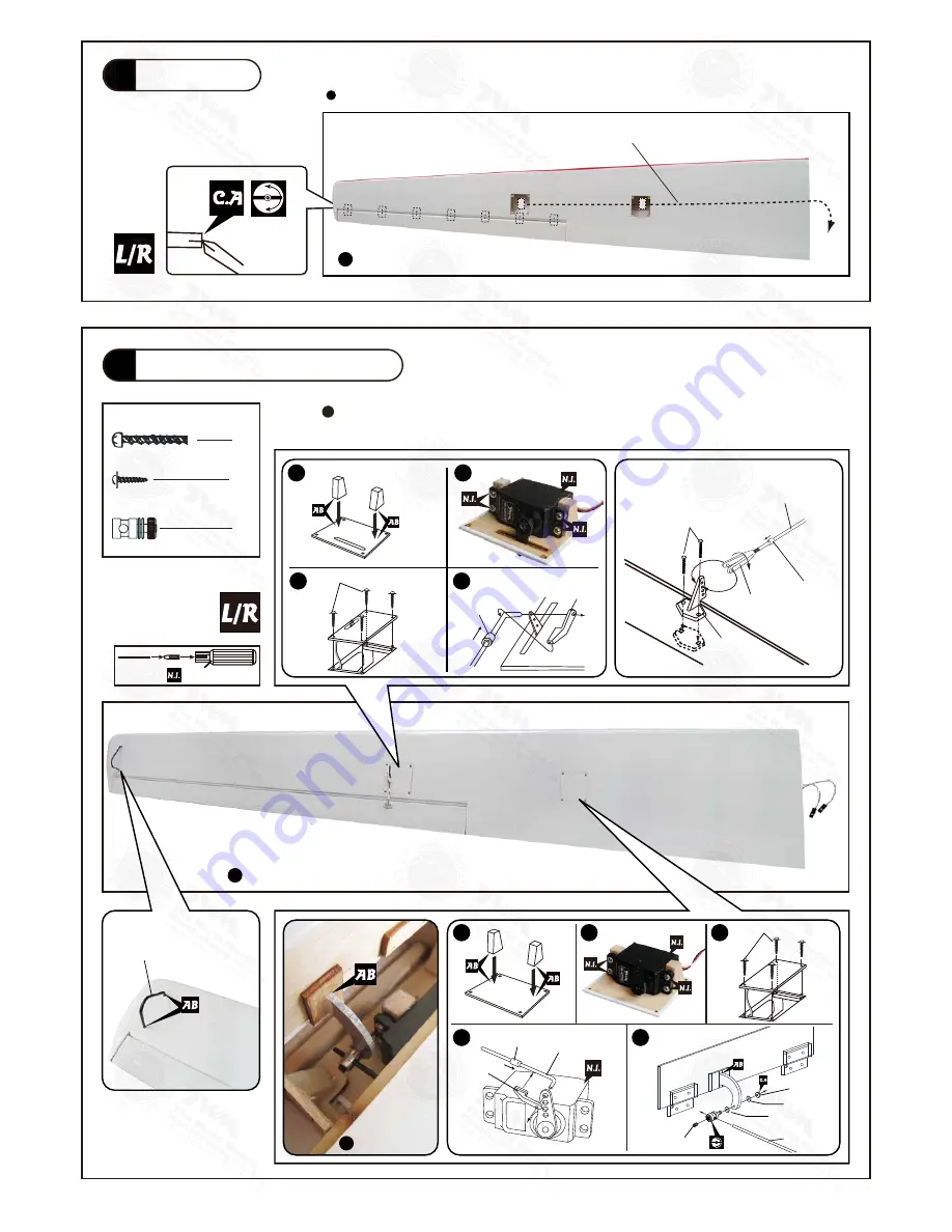 THE WORLD MODELS Hall Cherokee II Instruction Manual Download Page 4