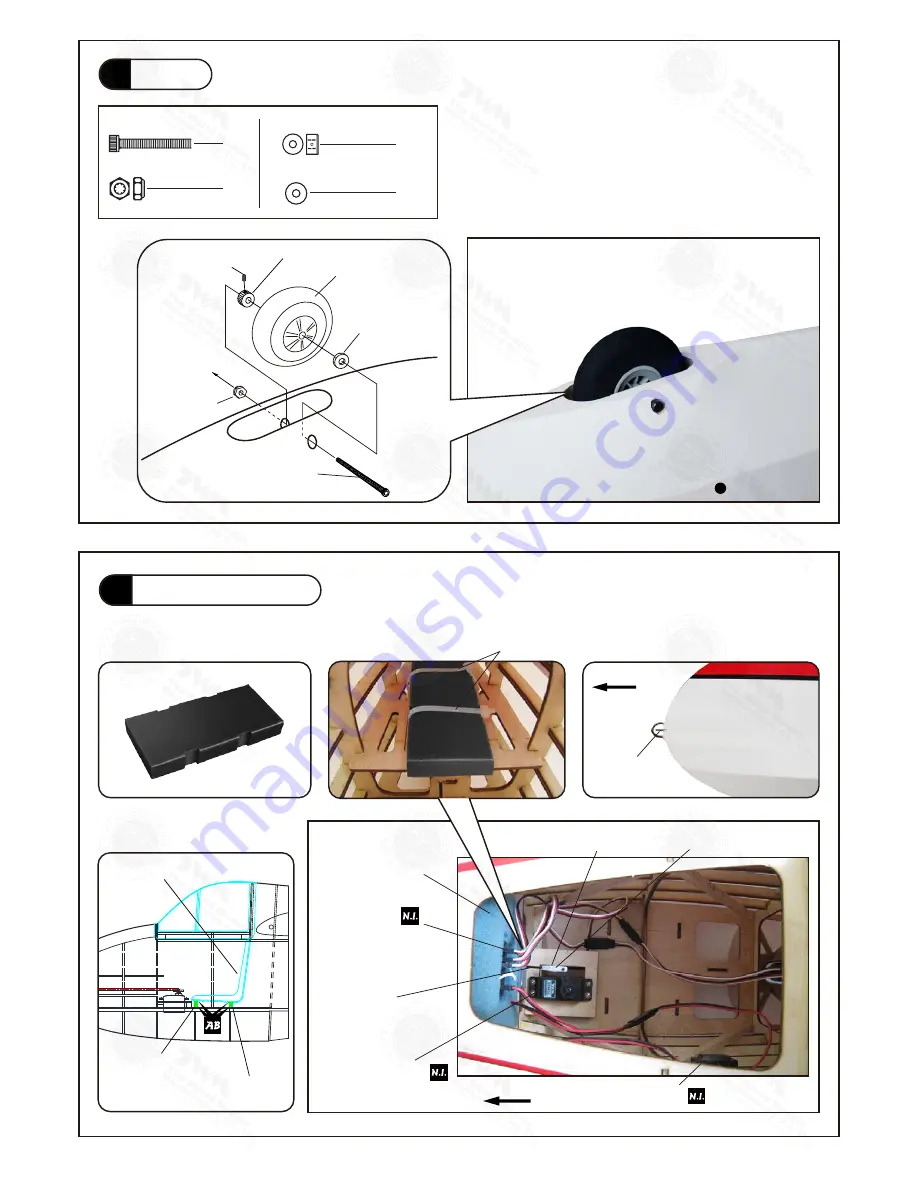 THE WORLD MODELS Hall Cherokee II Instruction Manual Download Page 7