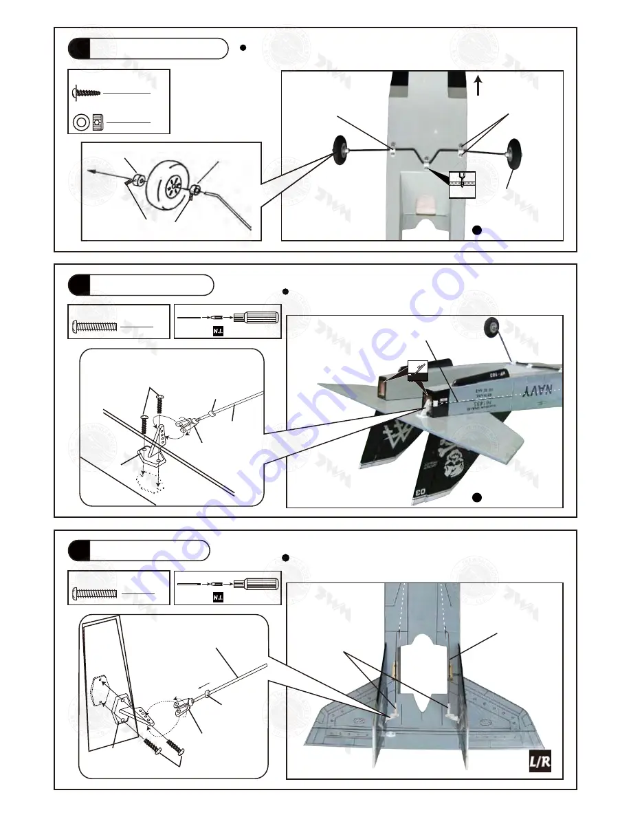 THE WORLD MODELS Jeff Troy's TAMEcat DF Trainer Скачать руководство пользователя страница 7