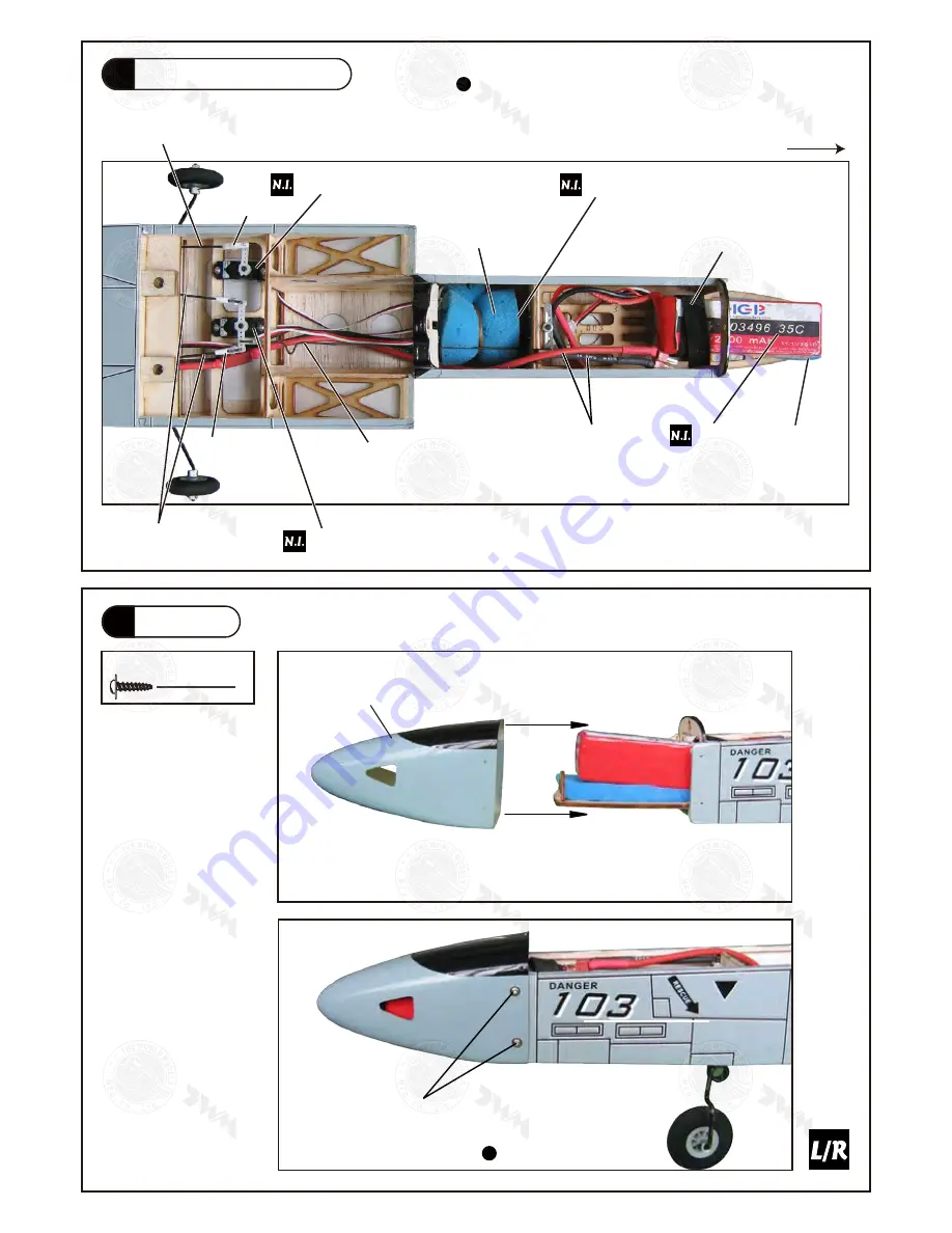 THE WORLD MODELS Jeff Troy's TAMEcat DF Trainer Instruction Manual Download Page 9