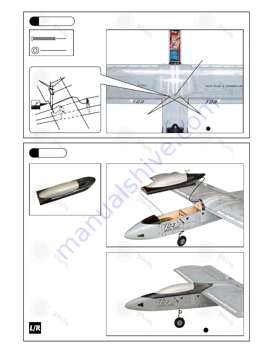 THE WORLD MODELS Jeff Troy's TAMEcat DF Trainer Instruction Manual Download Page 10