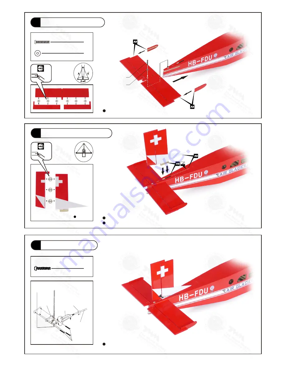 THE WORLD MODELS Pilatus PC-6 Porter 40 Instruction Manual Download Page 5