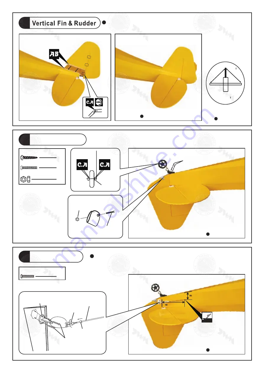 THE WORLD MODELS PIPER J-3 CUB EP Скачать руководство пользователя страница 6