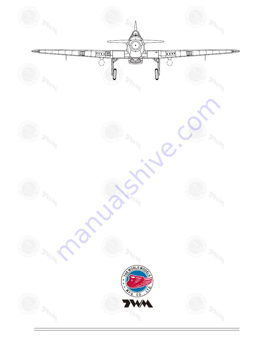 THE WORLD MODELS SPITFIRE EP Instruction Manual Download Page 16