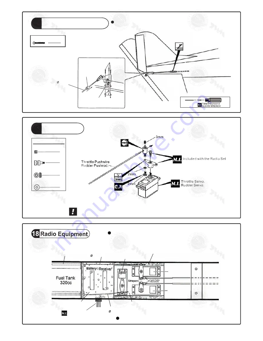 THE WORLD MODELS Super Sport 40 Instruction Manual Download Page 9