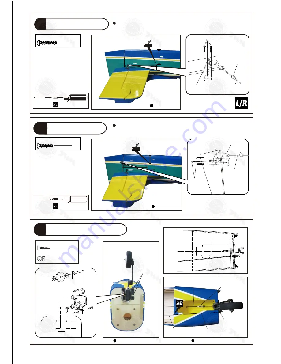 THE WORLD MODELS TUCANO 60 Instruction Manual Download Page 7