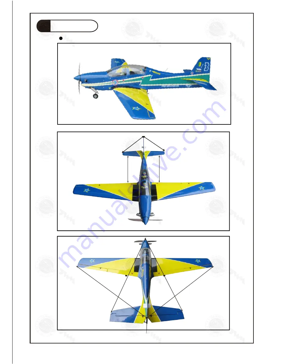 THE WORLD MODELS TUCANO 60 Instruction Manual Download Page 12