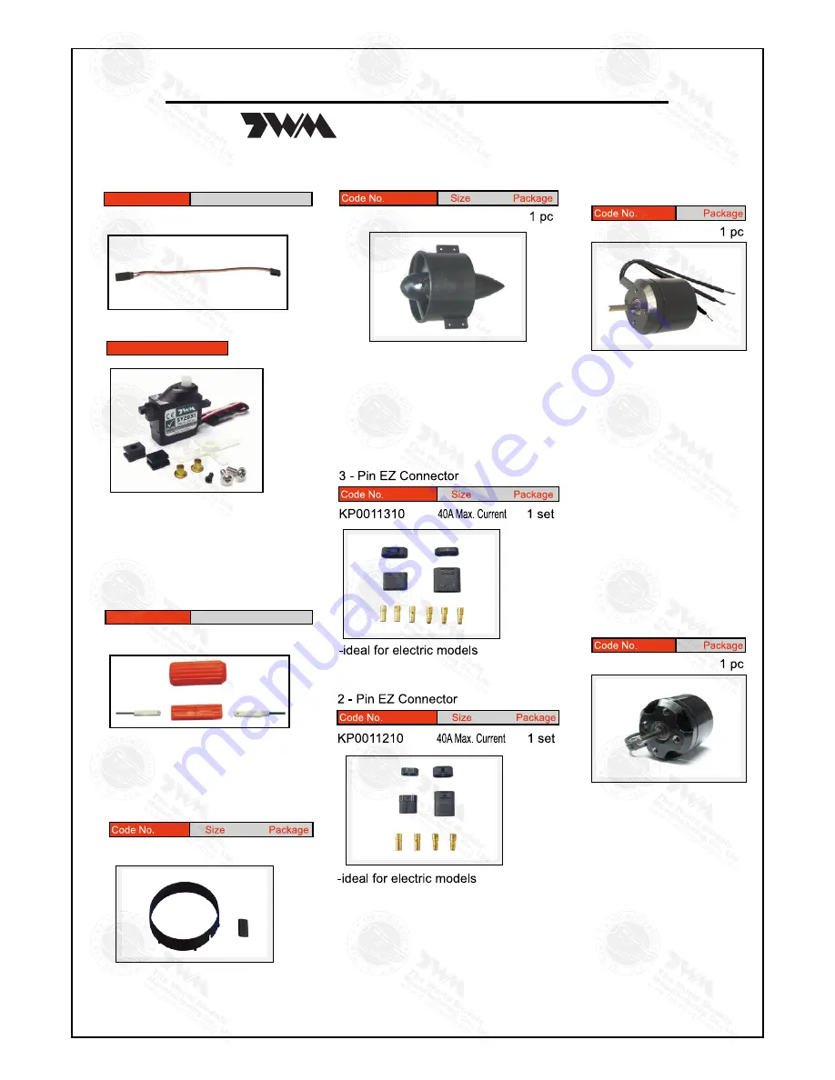 THE WORLD MODELS Wing Jet EP Instruction Manual Download Page 11