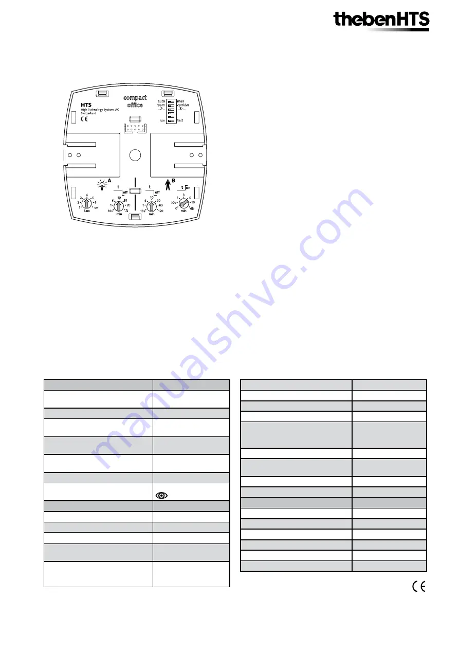 Theben compact office Скачать руководство пользователя страница 4