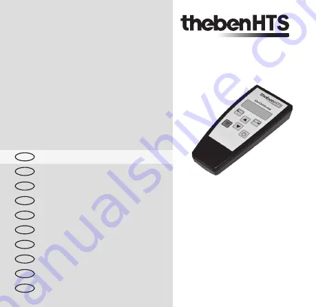 Theben QuickSet plus Installation Manual Download Page 1