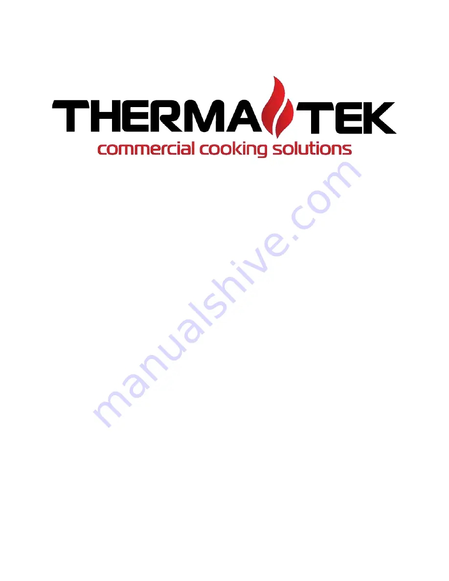 Therma-tek TEK40 Скачать руководство пользователя страница 1