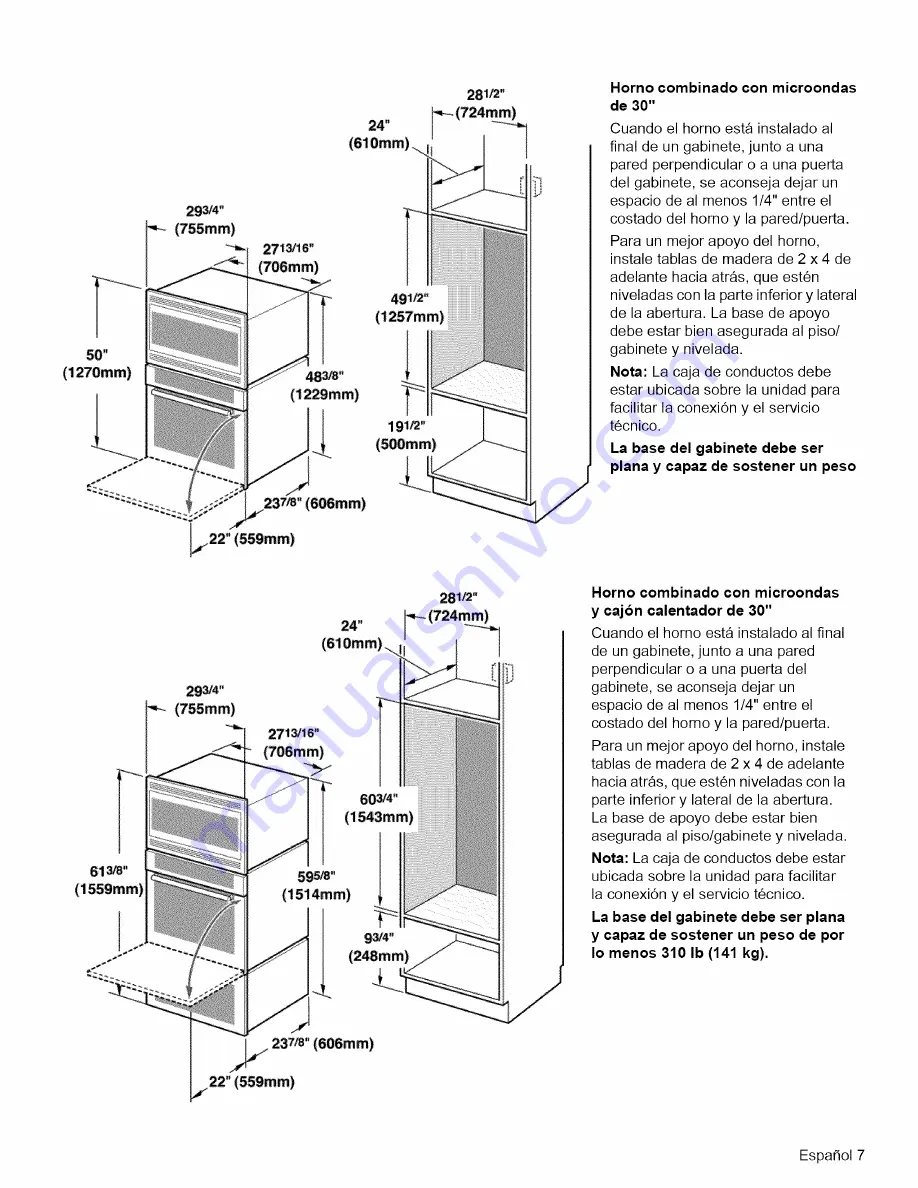 Thermador An American Icon POD301 Installation Manual Download Page 24