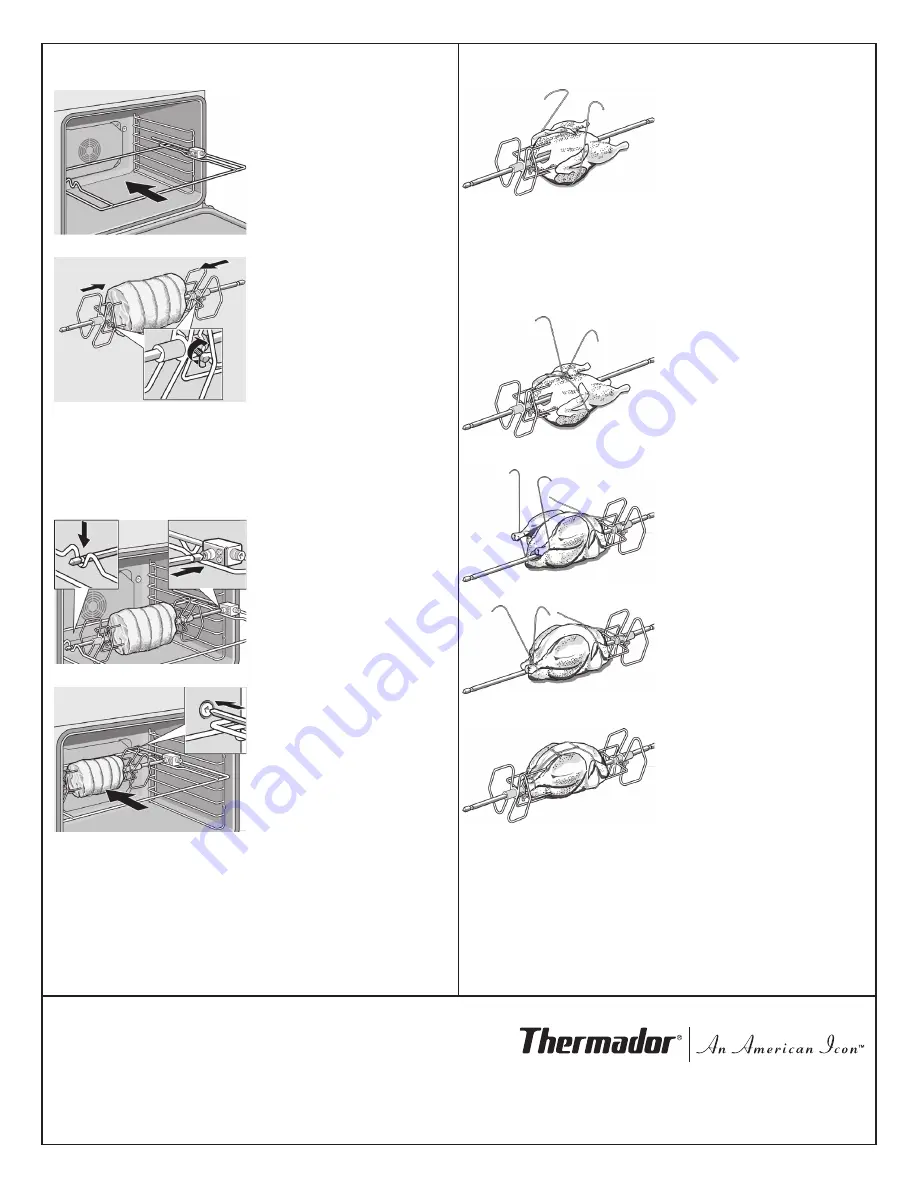 Thermador An American Icon POD301 Quick Reference Manual Download Page 2