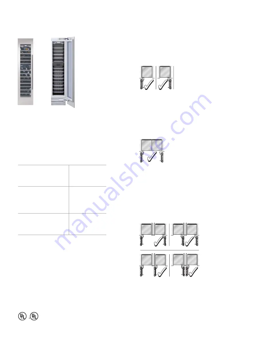 Thermador FREEDOM T18ID80NLP Design Manual Download Page 47