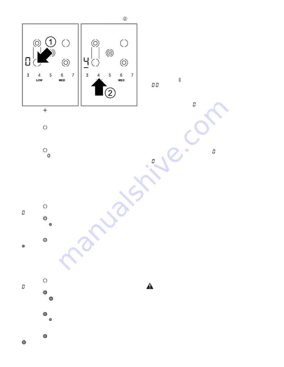 Thermador Masterpiece CET366YB Use And Care Manual Download Page 56