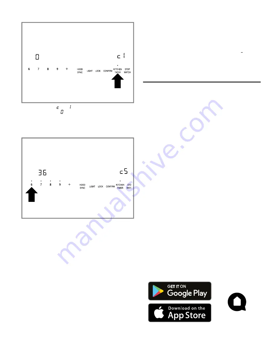 Thermador Masterpiece CIT367YB Use & Care Manual Download Page 23