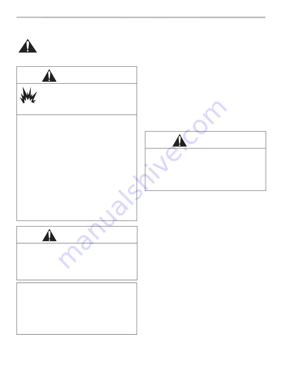 Thermador PCG30 series Use And Care Manual Download Page 55