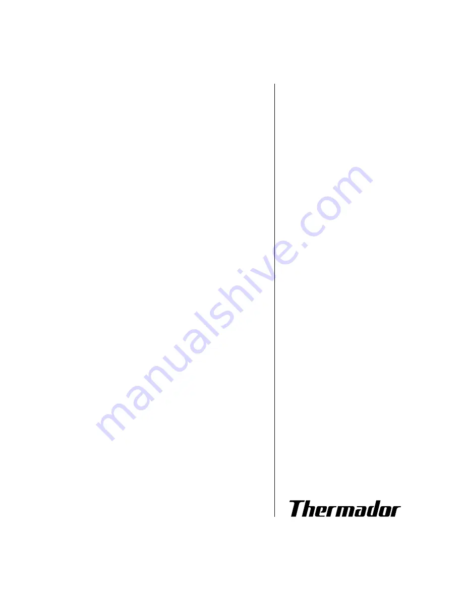 Thermador T23IR900SP Installation Instructions Manual Download Page 1