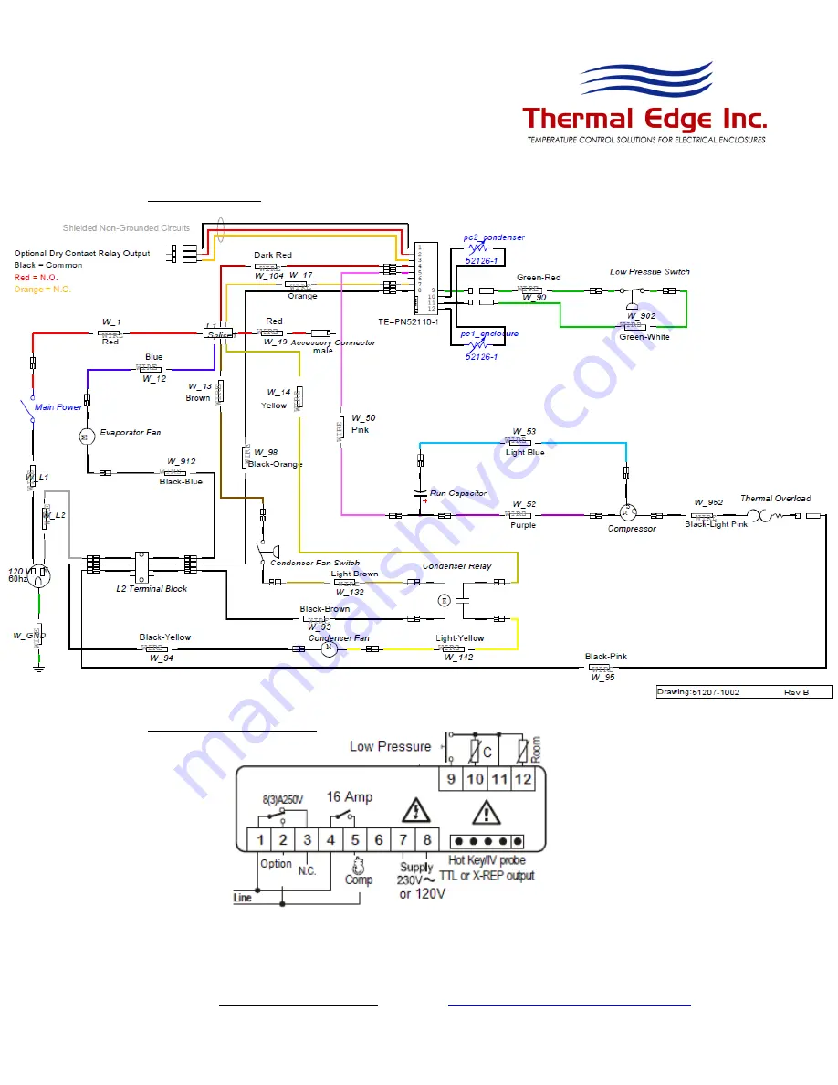 Thermal Edge CS020 Series User'S & Technical Manual Download Page 23