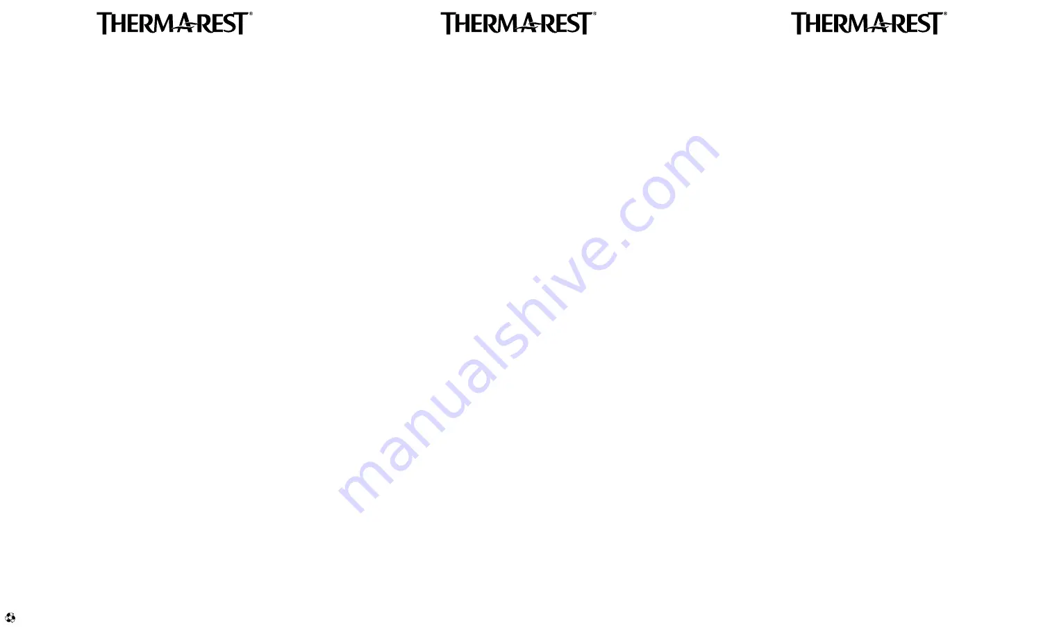 Thermarest NeoAir Скачать руководство пользователя страница 2