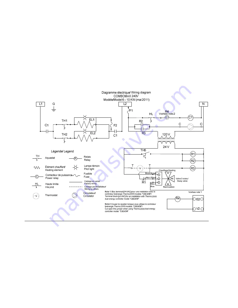 THERMO 2000 COMBOMAX 23-10 Use And Care Manual Download Page 20