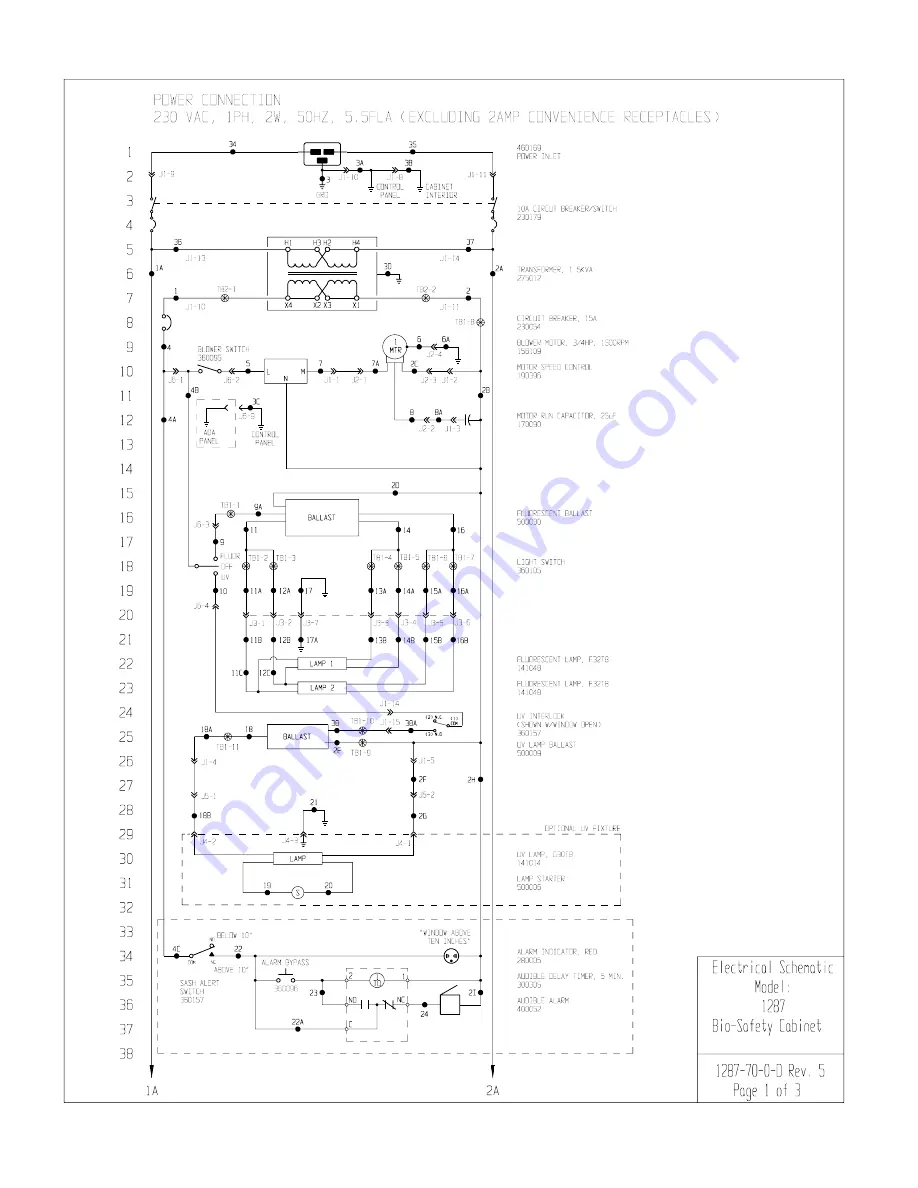 Thermo Electron 1284 Operating And Maintenance Manual Download Page 37