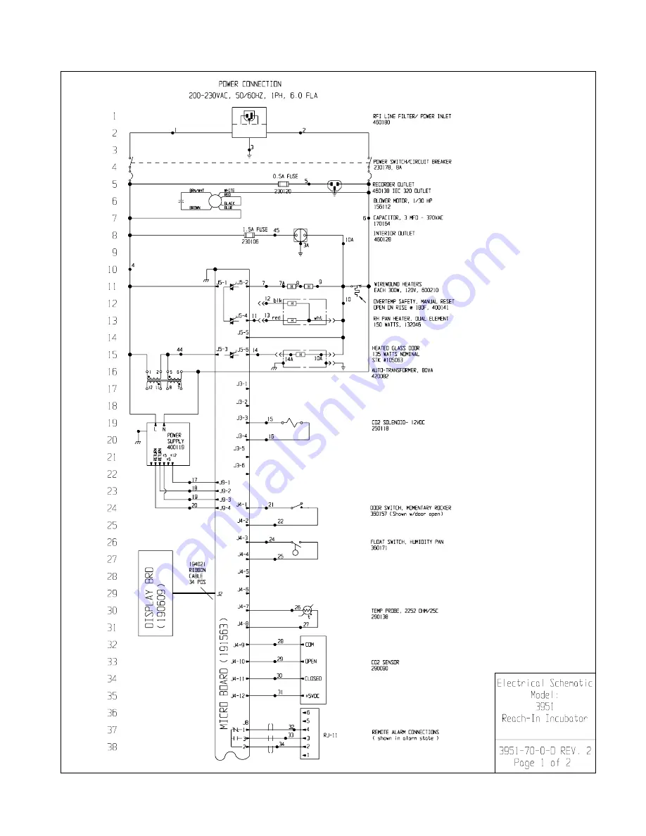 Thermo Electron 3950 Operating And Maintenance Manual Download Page 41