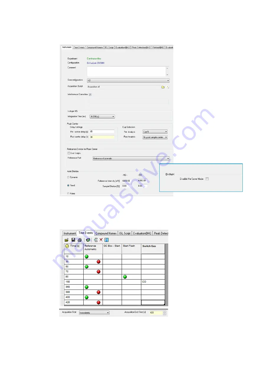 Thermo Scientific EA IsoLink IRMS System Operating Manual Download Page 126