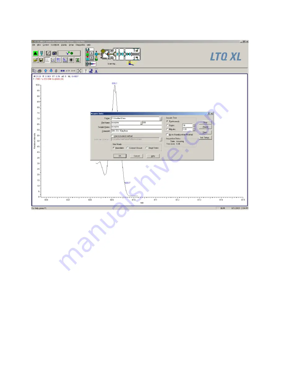 Thermo Scientific LTQ XL Скачать руководство пользователя страница 110