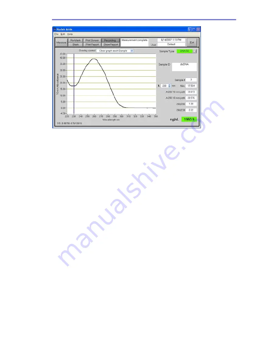 Thermo Scientific NanoDrop 1000 V3.7 User Manual Download Page 28