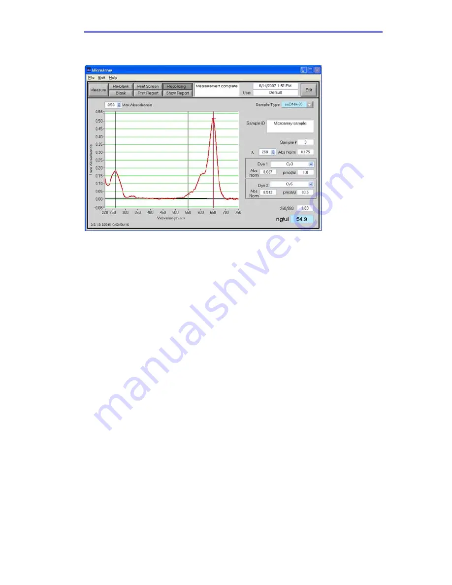 Thermo Scientific NanoDrop 1000 V3.7 User Manual Download Page 33