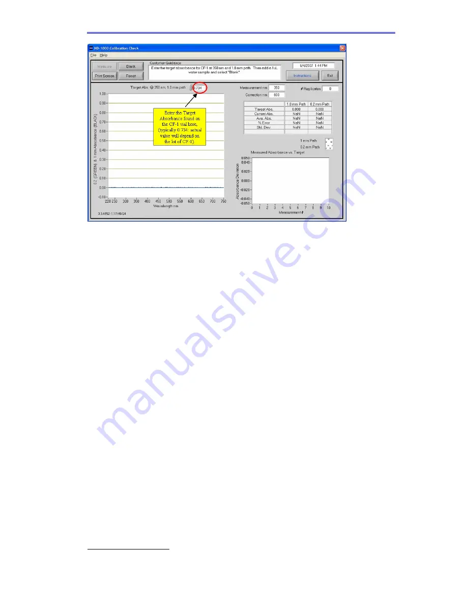 Thermo Scientific NanoDrop 1000 V3.7 User Manual Download Page 84