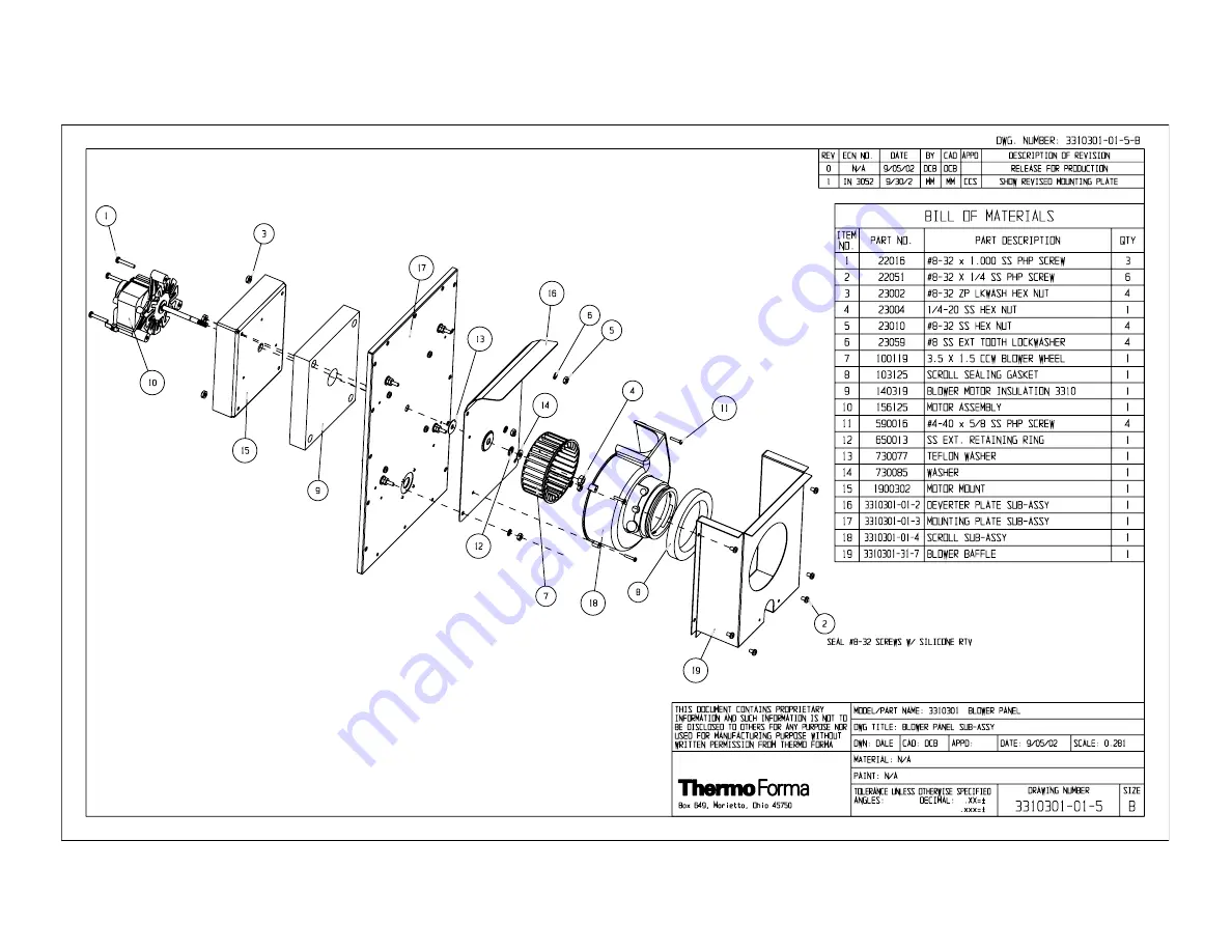 Thermo 3307 Скачать руководство пользователя страница 42