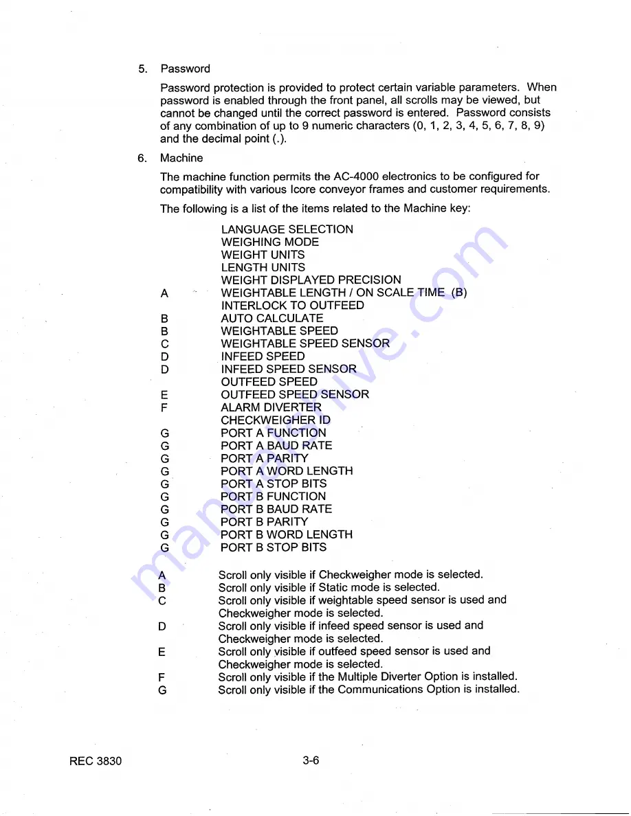 Thermo AC-4000 Operating And Service Manual Download Page 38