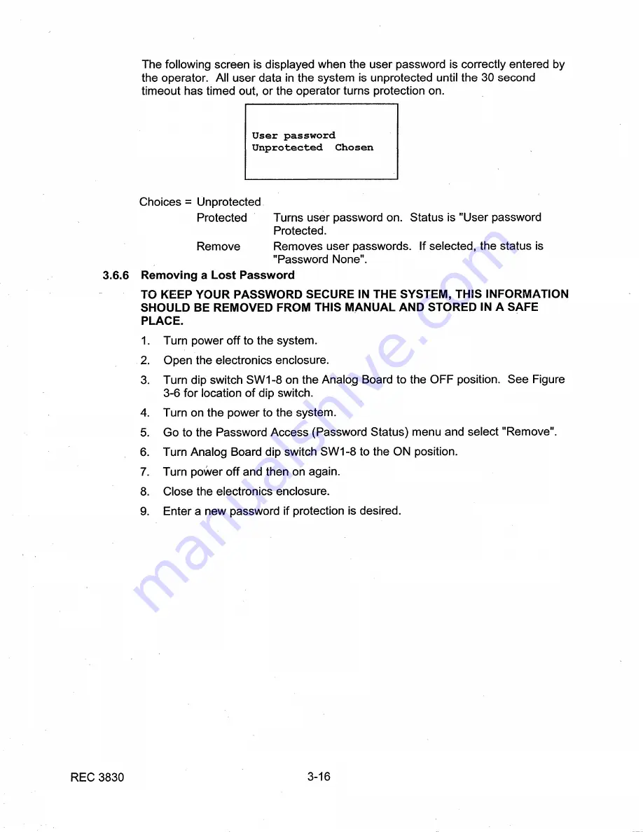 Thermo AC-4000 Operating And Service Manual Download Page 48